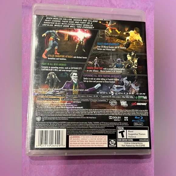 Mortal Kombat versus DC universe PS3 - Picture 2 of 3